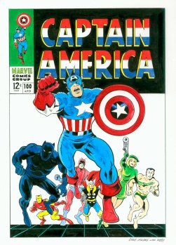 Captain America 100 recreation